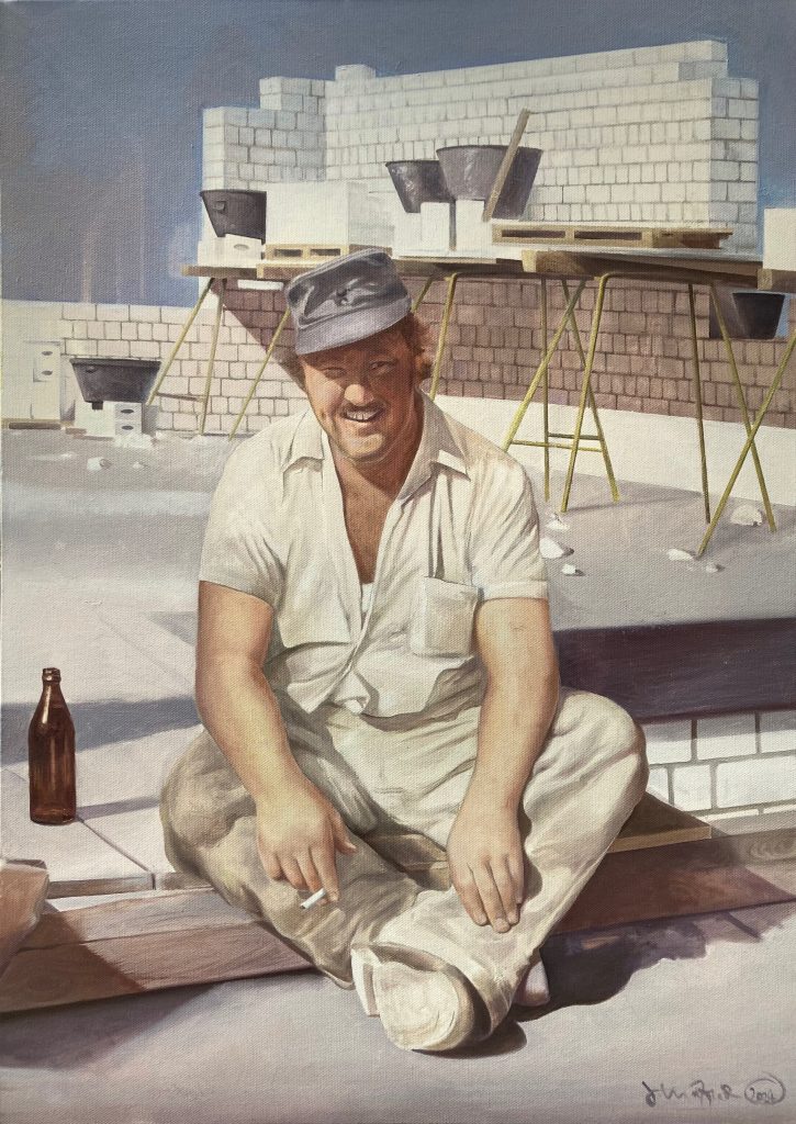 Jörg Mazur Kalender 2025 August Herberts Baupause